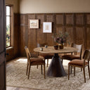 Bronx Dining Table - Light Brushed Parawood