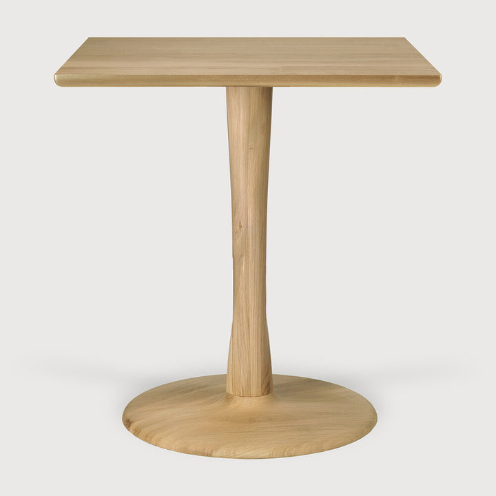 Torsion Dining Table - Varnished Oak - Square