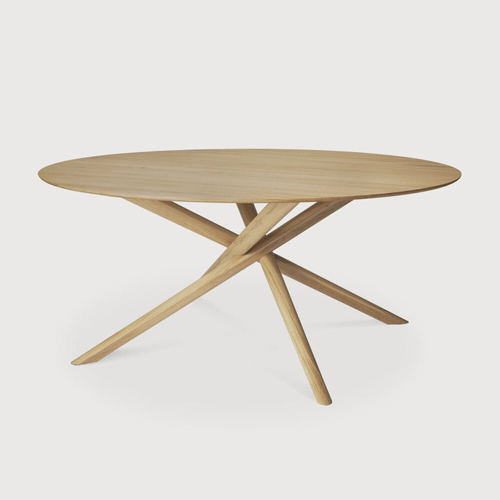 Mikado Dining Table - Oak - Round