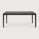 Bok Dining Table | Varnished Oak | Black | Rectangular | 71" X 35"