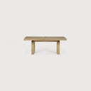 Double Extendable Dining Table | Oak | Rectangular