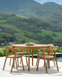 Bok Outdoor Dining Table | Teak | Round