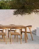 Bok Outdoor Dining Table | Teak | Rectangular | 118" X 43"