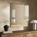 Chico Mirror - Antique Brass