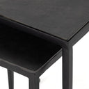 Dalston Nesting End Table Set - Raw Black
