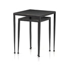 Dalston Nesting End Table Set - Raw Black