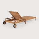 Jack Outdoor Adjustable Lounger Frame | Teak