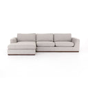 Colt 2-Piece Sectional - Aldred Silver | LAF
