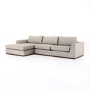 Colt 2-Piece Sectional - Aldred Silver | LAF
