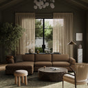 Colt 2-Piece Sectional - Crypton Nomad Mushroom | LAF
