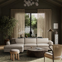 Colt 2-Piece Sectional - Crypton Nomad Snow | LAF