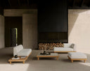 Monocle Outdoor Coffee Table | Teak | Square