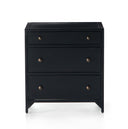 Belmont Storage Nightstand - Black