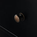 Belmont 8 Drawer Metal Dresser - Black