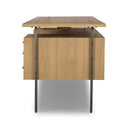 Lauren Desk - Natural Resawn Oak