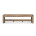 Beckwourth Coffee Table-60" - Sierra Rustic Natural