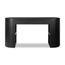 Pilar Desk - Brushed Ebony Oak