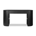 Pilar Desk - Brushed Ebony Oak