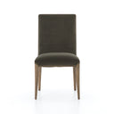 Nate Dining Chair - Modern Velvet Loden