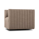 Augustine Swivel Chair - Crypton Nomad Taupe