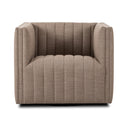 Augustine Swivel Chair - Crypton Nomad Taupe