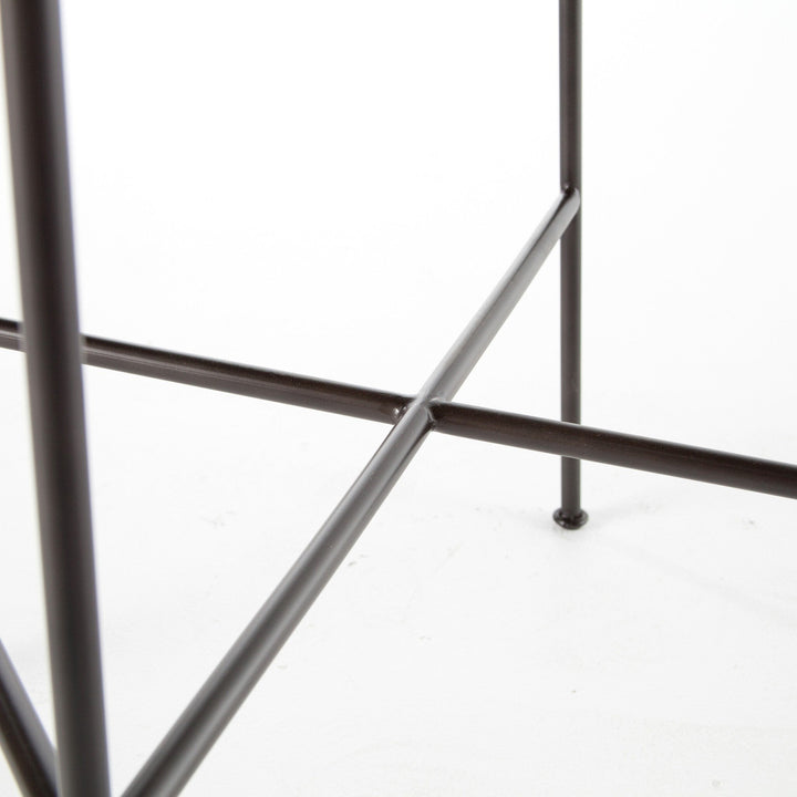 Wharton Bar Stool - Distressed Brown