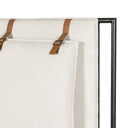 Leigh Upholstered Bed - Hockney Ivory | King