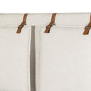 Leigh Upholstered Bed - Hockney Ivory | King