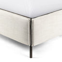 Leigh Upholstered Bed - Hockney Ivory | King