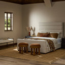 Daphne Bed | Queen | Crypton Wayfarer Snow | Floor Model