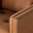 Kiera Swivel Chair - Palermo Cognac