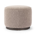 Sinclair Round Ottoman - Barrow Taupe