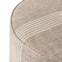 Sinclair Round Ottoman - Manchester Flint