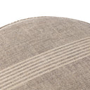 Sinclair Round Ottoman - Manchester Flint