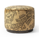 Sinclair Round Ottoman - Balkan Ochre