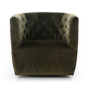 Hanover Swivel Chair - Surrey Olive
