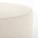 Sinclair Large Round Ottoman - Knoll Natural