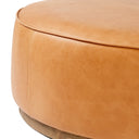 Sinclair Large Round Ottoman - Palermo Butterscotch