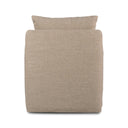 Banks Slipcover Swivel Chair - Alcala Taupe