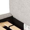 Aidan Bed - Plushtone Linen | Queen