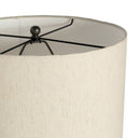 Leander Table Lamp - Dark Antique Pewter