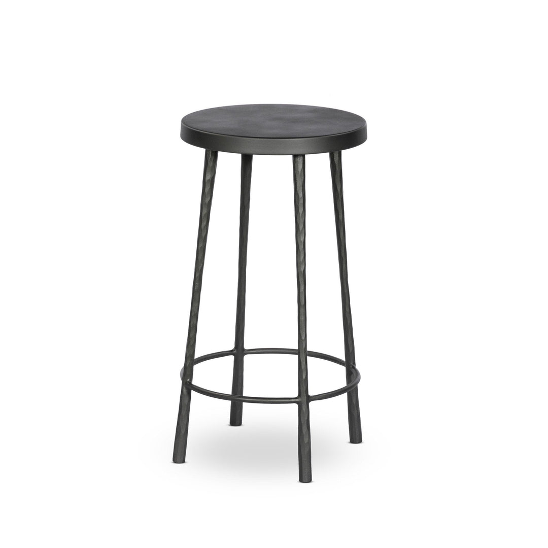 Westwood Counter Stool - Hammered Gunmetal