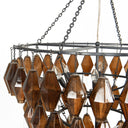 Adeline Large Round Chandelier - Antiqued Iron