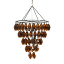 Adeline Large Round Chandelier - Antiqued Iron