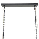 Adeline Rectangular Chandelier - Antiqued Iron