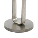 Douglas End Table - Raw Antique Nickel