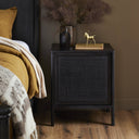 Sydney Nightstand - Black Wash