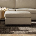 Colt Sectional Ottoman - Savoy Parchment