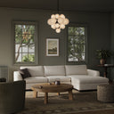 Colt 2-Piece Sectional - Crypton Nomad Marshmallow | RAF
