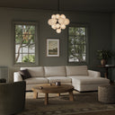 Colt 2-Piece Sectional - Crypton Nomad Snow | RAF